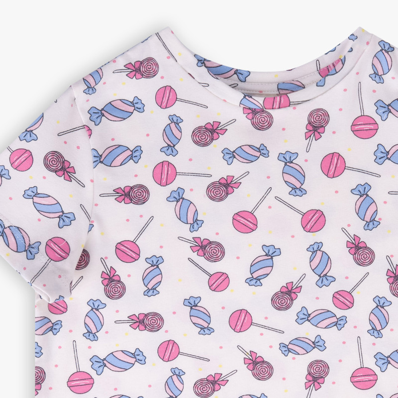 Մանկական կիսաթև գիշերազգեստ շորտով